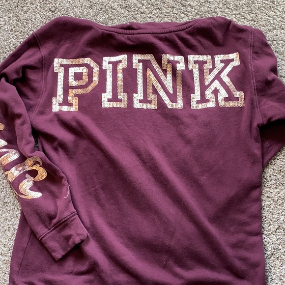 VS PINK Bling Oversized Pullover - Picture 5 of 5